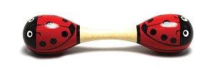 Maracas Double Head - Ladybug